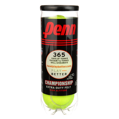 Championship Extra Duty High-Altitude Tennis Ball Can (3 Balls)